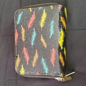 Small Leaf Print Wallet